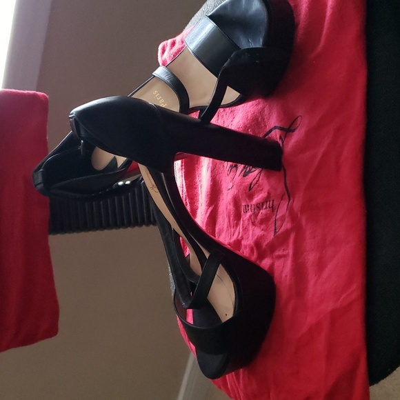 Christian Louboutin, 41, Black and Red - Picture 4 of 4